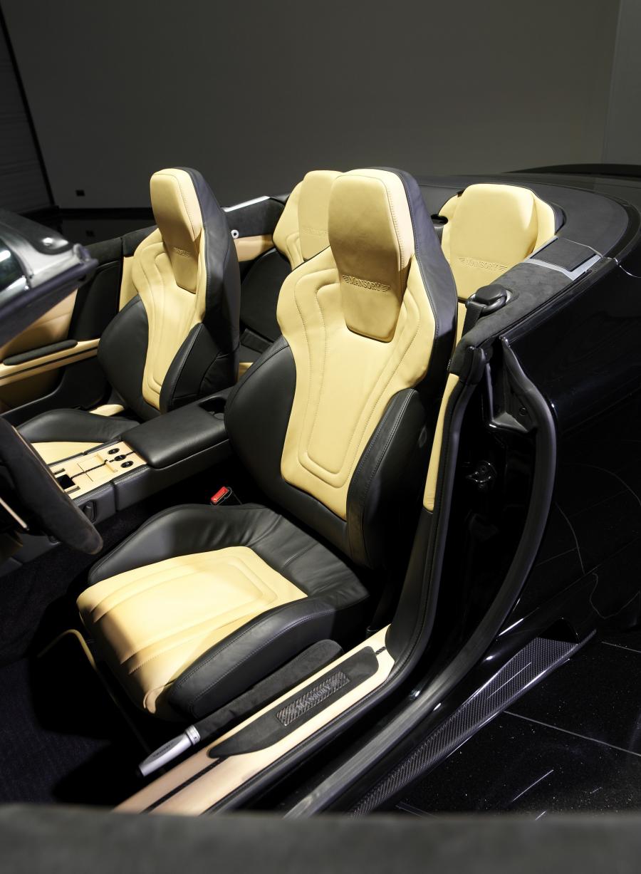 Интерьер Aston Martin DB9 Volante by Mansory 2008 года  (фото 8 из 15)